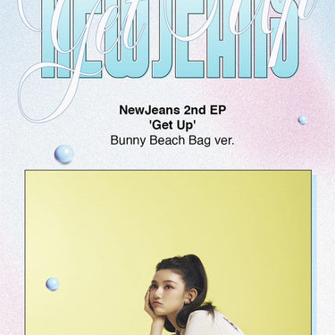 NewJeans 2nd EP 2nd Mini Album - Get Up Get Up (Bunny Beach Bag ver.) [Random Version] AniMelodic