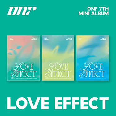 ONF 7TH MINI ALBUM LOVE EFFECT | 3 ALBUMS SET AniMelodic