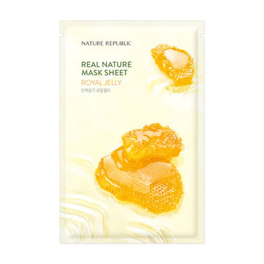 Real Nature Mask Sheet Royal Jelly (Ampoule Type) AniMelodic