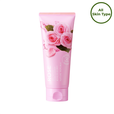 Real Nature Rose Foam Cleanser AniMelodic