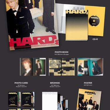 SHINEE - 8th Full Album : HARD (Digipack ver.) [Select Member] AniMelodic