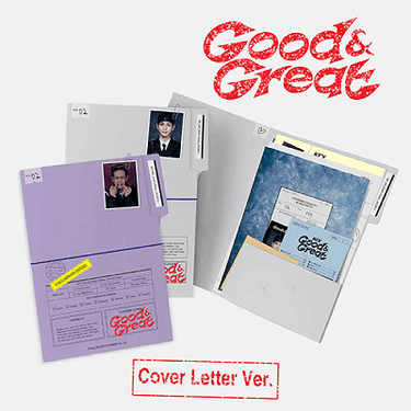 SHINEE KEY 2ND MINI ALBUM GOOD & GREAT COVER LETTER VERSION (PAPER VER.) | 2 ALBUMS SET AniMelodic