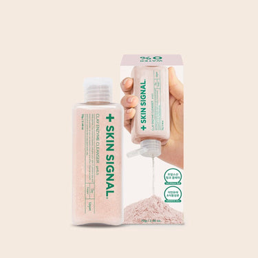 SKIN SIGNAL Clay Enzyme Cleanser #Pink 70g AniMelodic