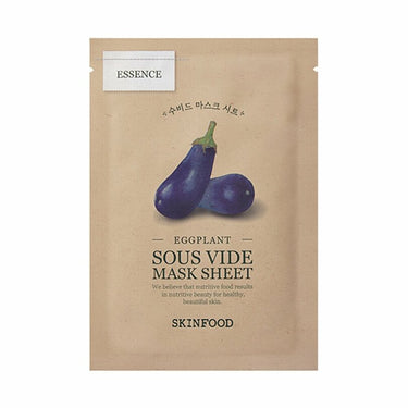 SKINFOOD Sous Vide Mask Sheet (Eggplant) AniMelodic