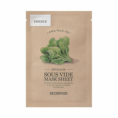 SKINFOOD Sous Vide Mask Sheet (Spinach) AniMelodic