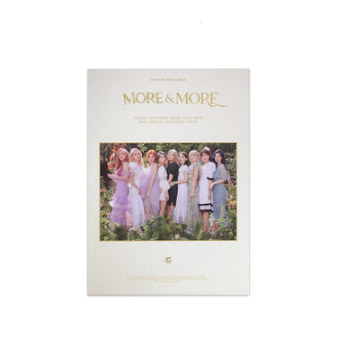 TWICE - 9th Mini Album : MORE & MORE [Select Version] AniMelodic