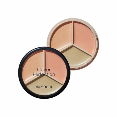 The SAEM Cover Perfection Triple Pot Concealer 4 Colors AniMelodic