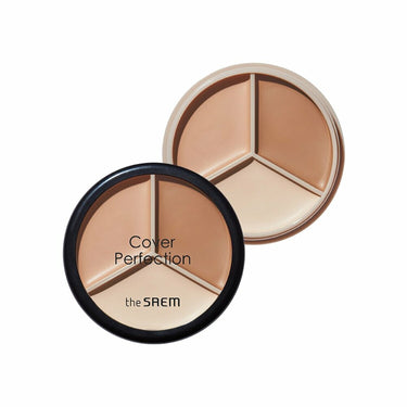The SAEM Cover Perfection Triple Pot Concealer 4 Colors AniMelodic