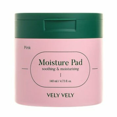 VELY VELY Pink Moisture Pad 60 sheets AniMelodic