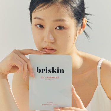 Briskin Real Fit Second Skin Bioselulose Mask [Trouble Care] 10P