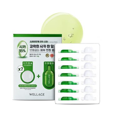 WELLAGE Real Cica Calming One Day Kit (1P/7P)