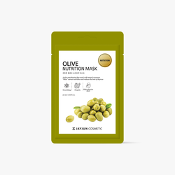 JAYJUN Hoja de mascarilla nutricional de oliva 1 PASO 10ea