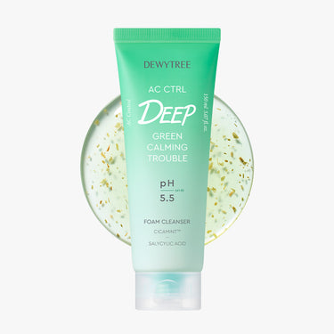 Dewytree AC CTRL Deep Green Calming Trouble Foam Cleanser 150 ml