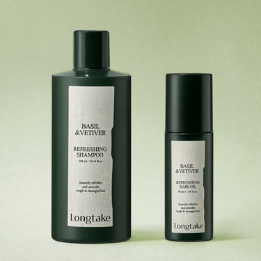 Longtake Shampoo+Oil Set [3 Types]