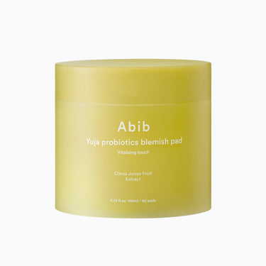Abib Yuja Probiotics Blemish Pad Vitalizing Touch 60 almohadillas