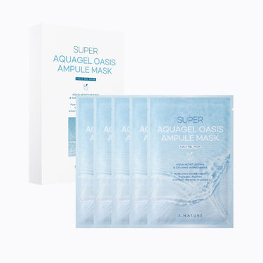 S. NATURE Super Aqua Gel Oasis Ampullenmaskenblatt 1P