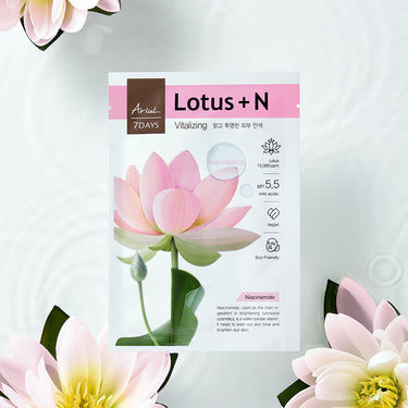 Ariul 7 Days Lotus + N Vitalizing Mask Sheet