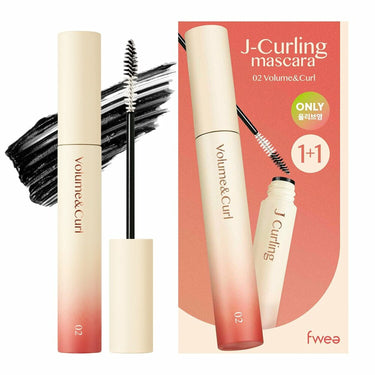 fwee J Curling Mascara 1+1 Special Set AniMelodic