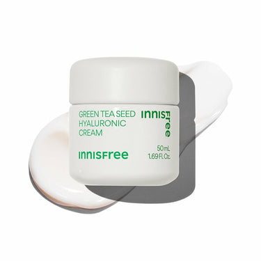 innisfree Green Tea Seed Hyaluronic Cream 50mL AniMelodic