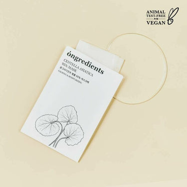 ongredients Centella Asiatica 95% Mask Sheet 1ea AniMelodic