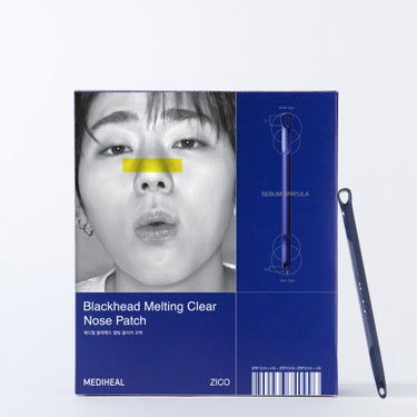 Parche nasal transparente para derretir puntos negros MEDIHEAL 4P